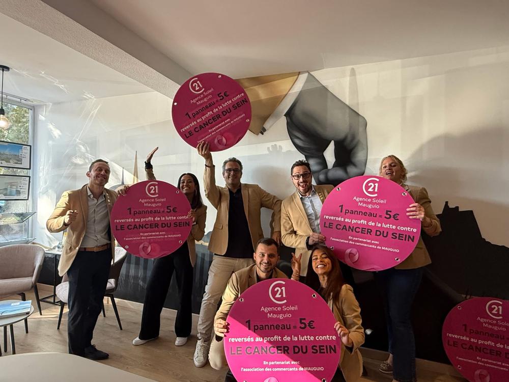 l'équipe de l'agence Agence Soleil