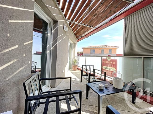 Afficher la photo en grand Appartement T2 à vendre - 2 pièces - 44.46 m2 - MAUGUIO CARNON - 34 - LANGUEDOC-ROUSSILLON - Century 21 Agence Soleil