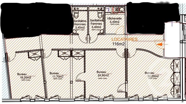 entreprise à louer - 116.0 m2 - MAUGUIO CARNON - 34 - LANGUEDOC-ROUSSILLON - Century 21 Agence Soleil